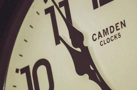 Vintage Clock - Classic - Close Up - Time Stock Photos
