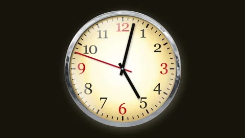 Vintage clock face animation 動画素材 101293663