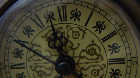 Vintage Clock Face Vidéo 35254282
