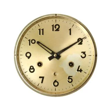 Vintage clock face Stock Photos