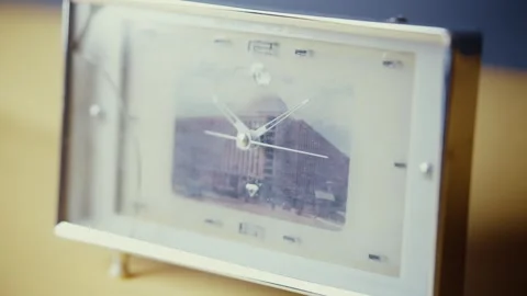 Vintage Clock Stock Footage 263949684
