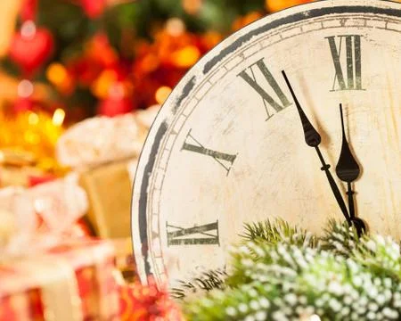 Vintage clock Stock-Fotos
