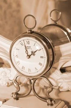 Vintage clock Stock Photos