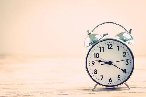 Vintage clock Foto stock