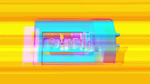 Vintage clocks pattern Stock Footage 294096491