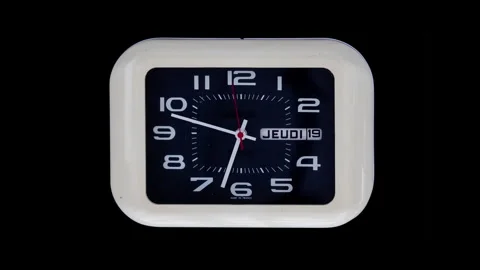 Vintage clocks pattern Stock Footage 294099512