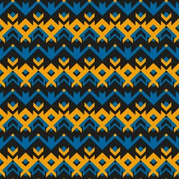 Vintage cloth geometric pattern. Illustrazione stock