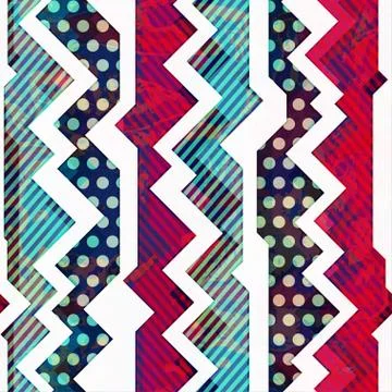 Vintage cloth seamless pattern Stock Illustration
