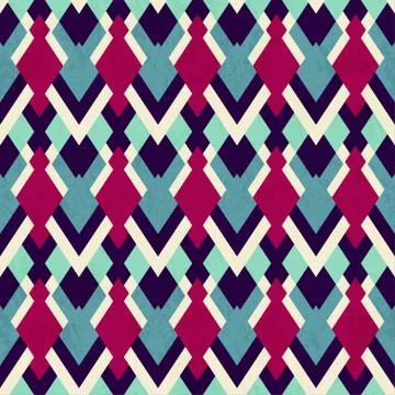 Vintage cloth seamless pattern Illustrazione stock
