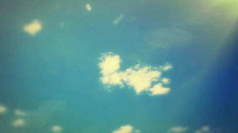 Vintage Clouds time-lapse Stock Footage 33546995