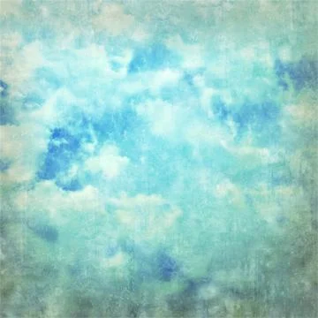 Vintage cloudy sky Stock Illustration