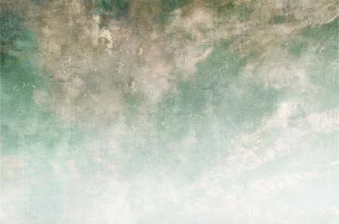 Vintage cloudy sky Stock Illustration