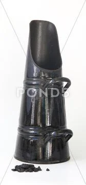 Vintage coal scuttle Stock Photos