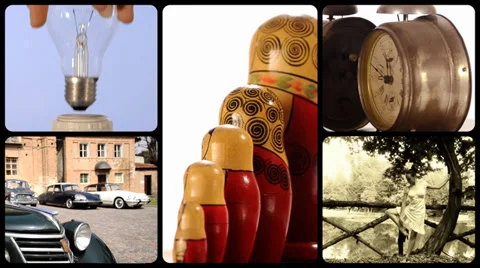 Vintage collection 库存影片 33708864