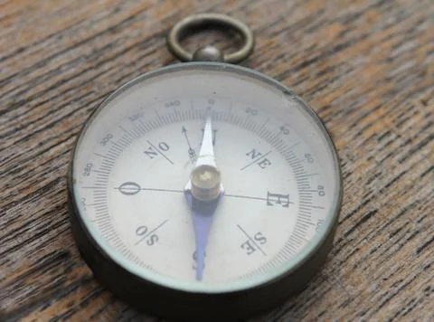 Vintage  compass Stock Photos