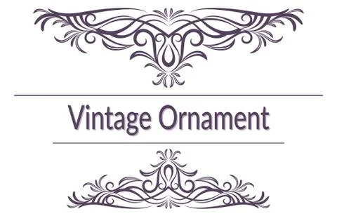 Vintage Contour Pattern Stock Illustration