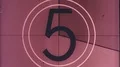 VINTAGE COUNTDOWN Color Test Girl Timed Numbers Film Leader Numbers Dirt Texture 4k or 4k+ Resolution