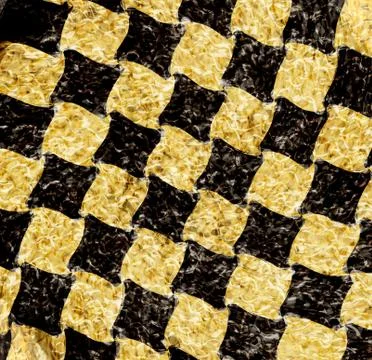 Vintage crack old scratched empty chess board. abstract grunge background Illustrazione stock