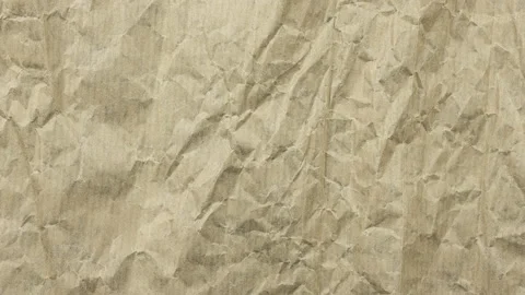 Vintage Crumpled Paper Stock Footage 205514140