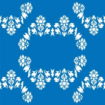 Vintage damask pattern, great design for any purposes. Indian paisley pattern Stock Illustration