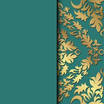 Vintage damask pattern, great design for any purposes. Indian paisley pattern Stock Illustration