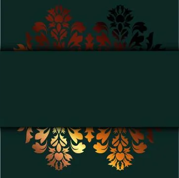 Vintage damask pattern, great design for any purposes. Indian paisley pattern Stock Illustration