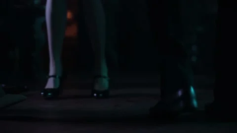 Vintage dancefloor/ disco scene Video stock 147258991