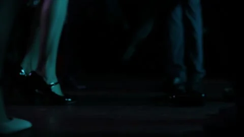 Vintage dancefloor/ disco scene Video stock 147259103