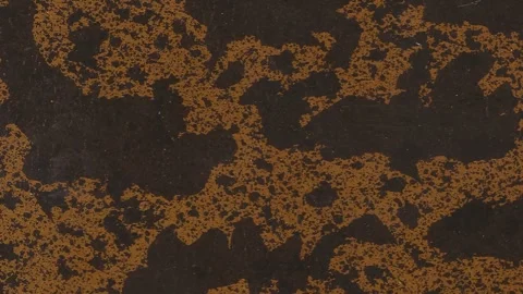 Vintage dark brown leather texture with golden areas depicted vertically Stock Footage 340925889