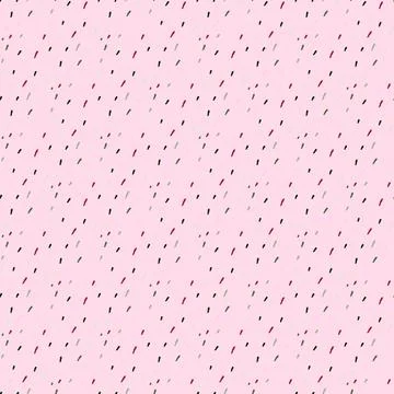 Vintage dashes seamless pattern. Minimalist decoration background. Stock Illustration