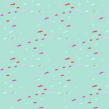 Vintage dashes seamless pattern. Minimalist decoration background. Stock Illustration