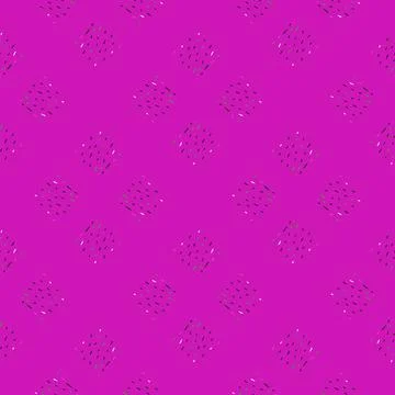 Vintage dashes seamless pattern. Minimalist decoration background. Illustrazione stock
