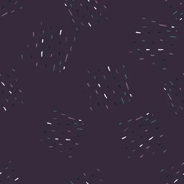 Vintage dashes seamless pattern. Minimalist decoration background. 스톡 일러스트