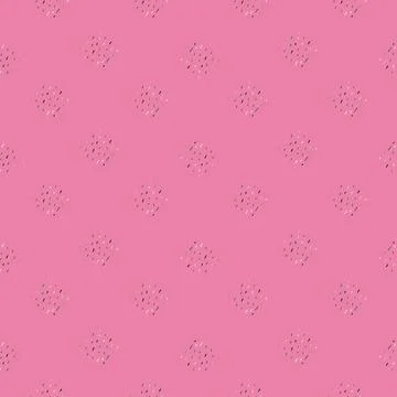 Vintage dashes seamless pattern. Minimalist decoration background. Stockillustratie