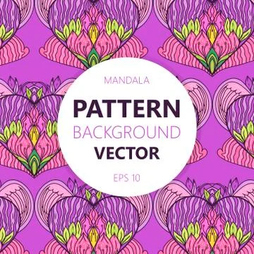 Vintage decorative elements. Hand drawn background. Islam, Arabic, Indian, ot Stock Illustration