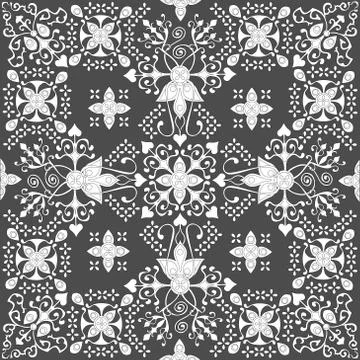 Vintage decorative elements. Islam, Arabic, Indian, turkish, pakistan Illustrazione stock