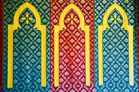 Vintage decorative elements. Islamic pattern design motif Stock Photos
