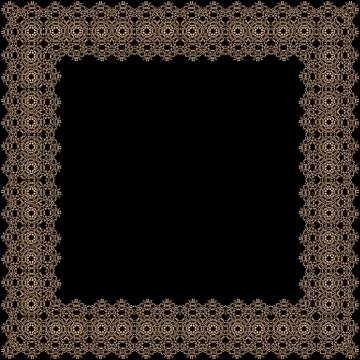 Vintage decorative frame Stock Illustration