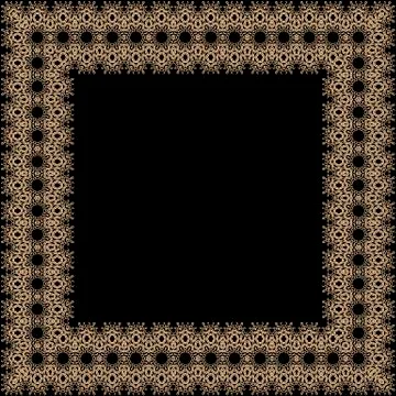 Vintage decorative frame Stock Illustration