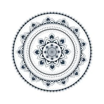Vintage decorative mandala. Oriental pattern, vector illustration. Decorative 스톡 일러스트