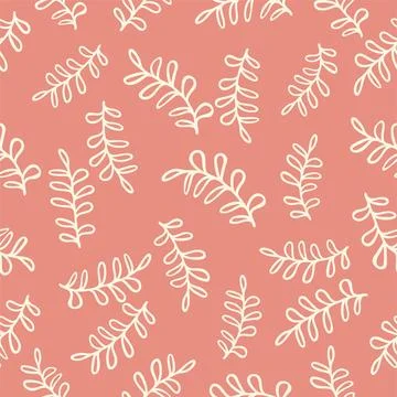 Vintage Decorative seamless pattern in classic style with small flowers, dits Stock Illustration