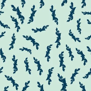 Vintage Decorative seamless pattern in classic style with small flowers, dits Stock Illustration
