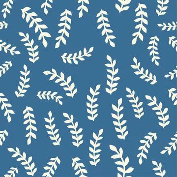 Vintage Decorative seamless pattern in classic style with small flowers, dits イラスト素材