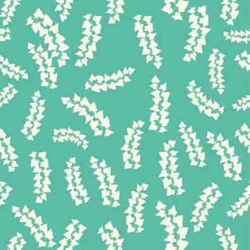Vintage Decorative seamless pattern in classic style with small flowers, dits Illustrazione stock