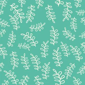 Vintage Decorative seamless pattern in classic style with small flowers, dits Stock Illustration
