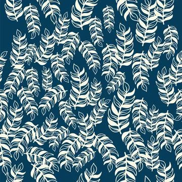 Vintage Decorative seamless pattern in classic style with small flowers, dits Stock Illustration