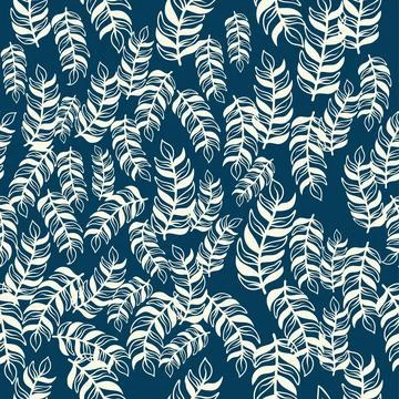 Vintage Decorative seamless pattern in classic style with small flowers, dits Illustrazione stock