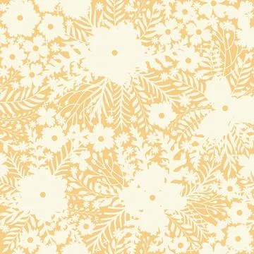 Vintage Decorative seamless pattern in classic style with small flowers, di.. Stock Illustration