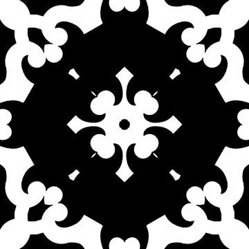 Vintage design with historic Pattern from 18th century. Seamless background Stock Illustration