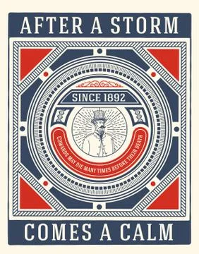 Vintage design Stock Illustration